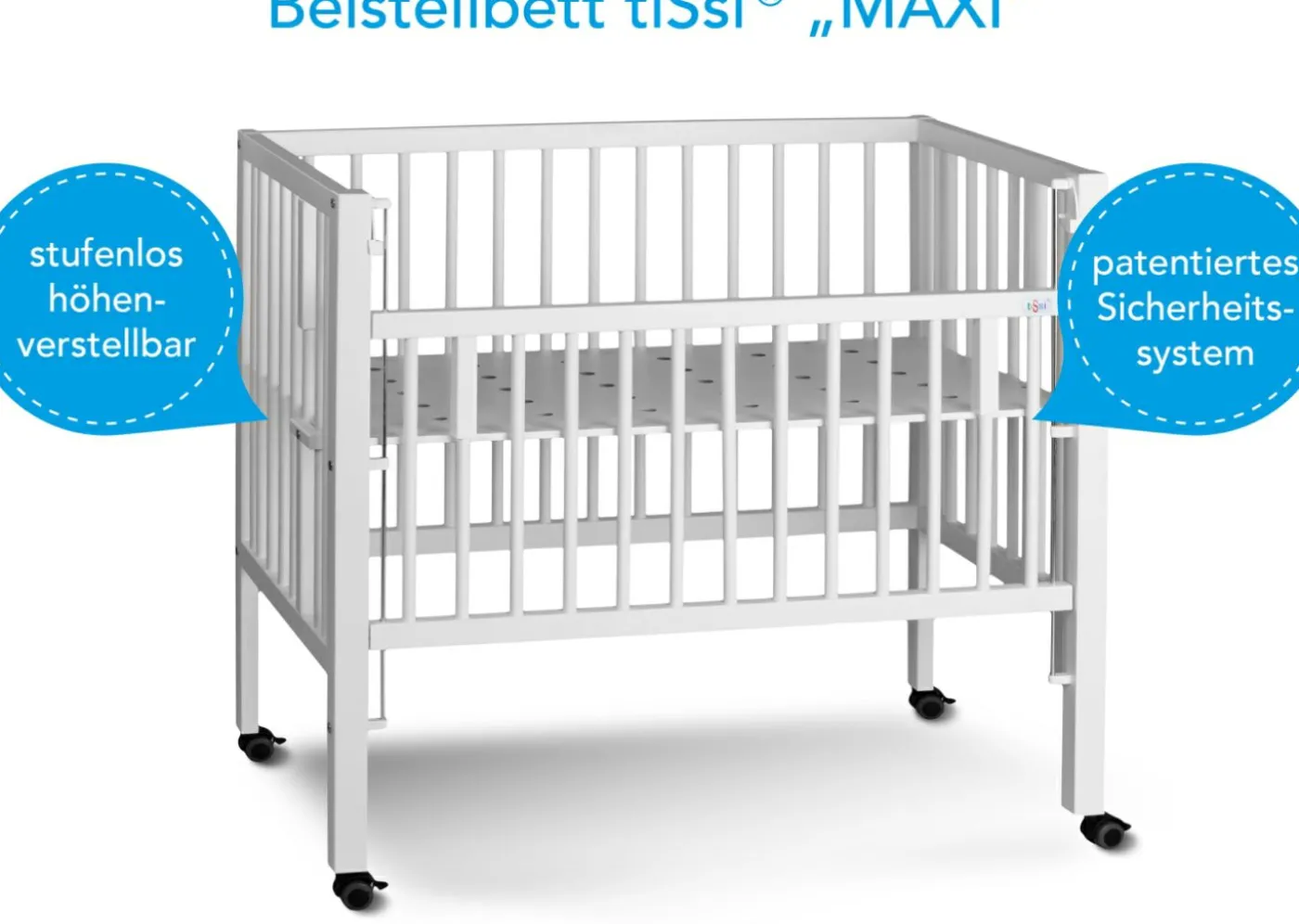 Anstellbett MAXI
