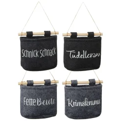 Cepewa Aufbewahrungskorb zum Hängen FILZ* Körbe