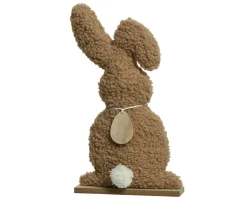 Kaemingk Aufsteller Flausch Hase EASTER* Dekofiguren|Ostern