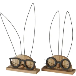 Aufsteller Hase mit Brille BERNT