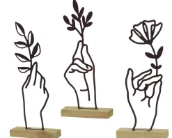 Kaemingk Aufsteller mit Blume HANDS* Deko-Objekte
