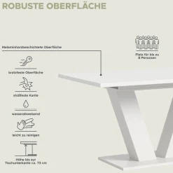 Xonox Ausziehbarer Esstisch MOTION* Ausziehtische|Esstische