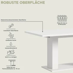 Xonox Ausziehbarer Esstisch MOTION* Ausziehtische|Esstische