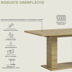 Xonox Ausziehbarer Esstisch MOTION* Ausziehtische|Esstische