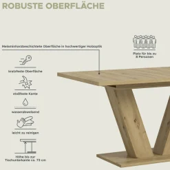 Xonox Ausziehbarer Esstisch MOTION* Ausziehtische|Esstische