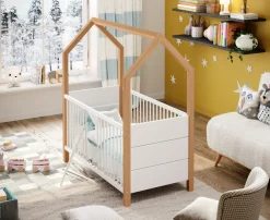 Pol-Power Babybett HOUSE* Babybetten