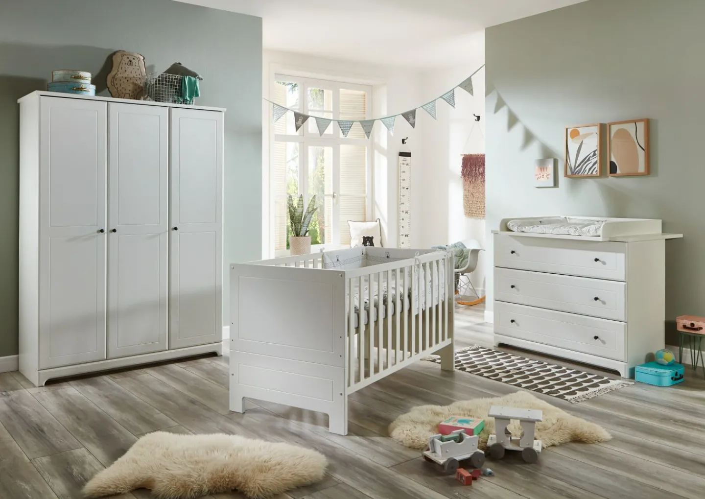 Arthur Berndt Babyzimmer 3-teilig THILO* Komplette Babyzimmer