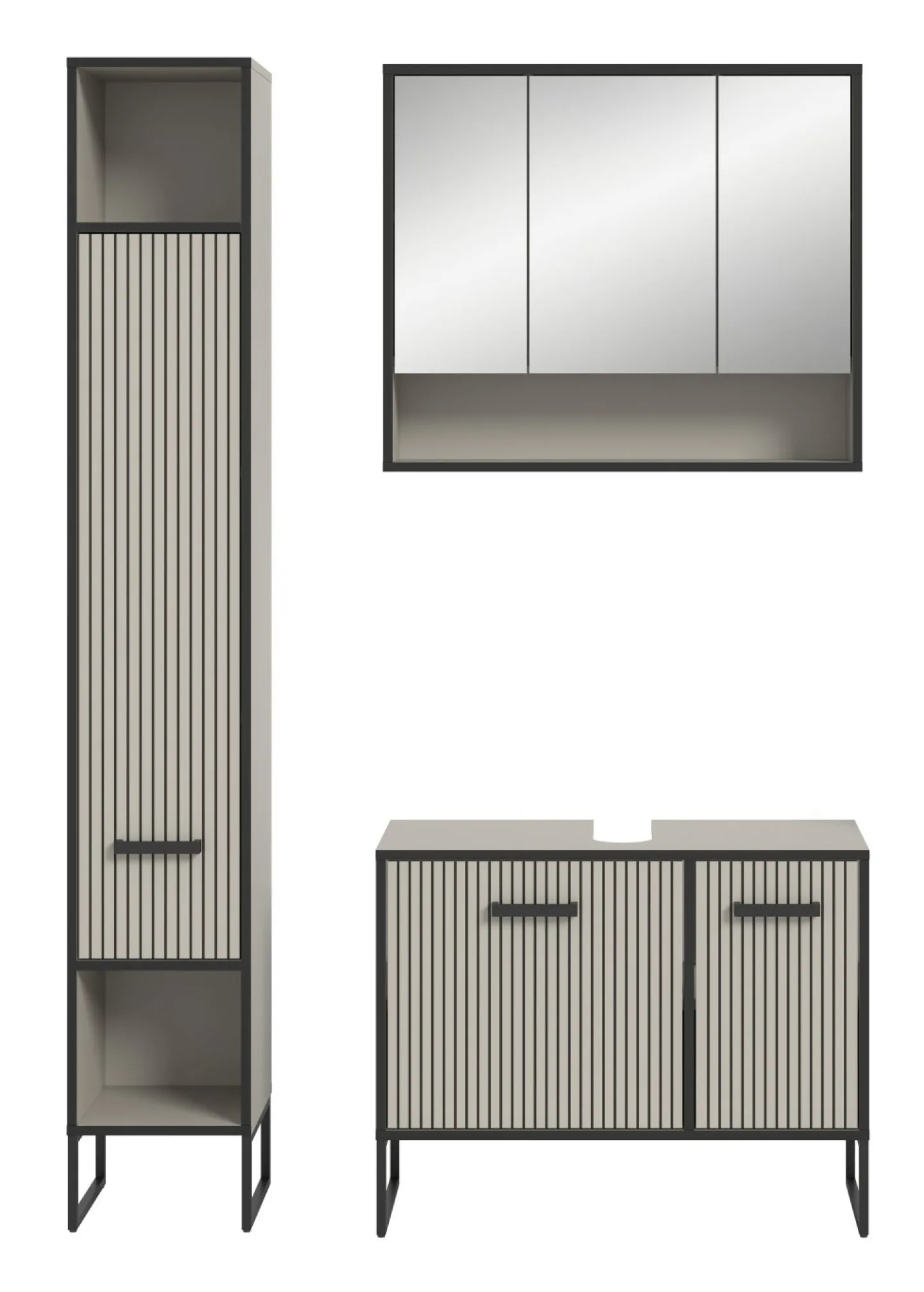 Xonox Badkombination 3-teilig BAGNO* Badmöbel-Sets