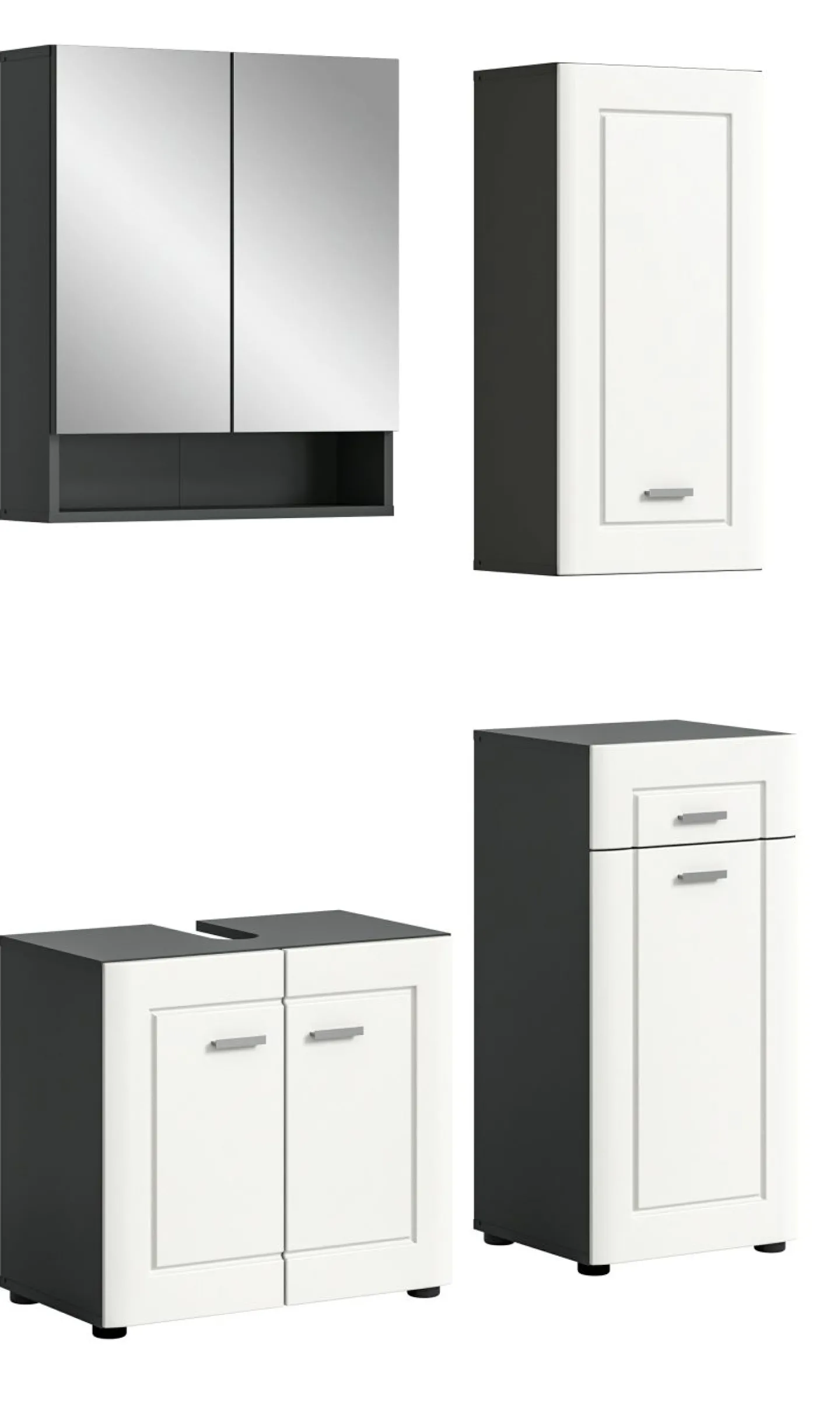 Xonox Badkombination 4-teilig SODDO* Badmöbel-Sets
