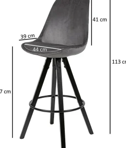 Barhocker 2er-Set PHUKET