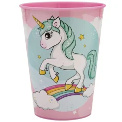 Stor Becher Einhorn RAINBOW*Kinder Geschirr & Trinkbecher|Gläser, Becher & Karaffen