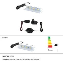 Forestdream Beleuchtungsset SOLEA A6SOLED 081* Zubehör