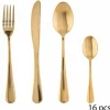 JJA Besteck 16tlg. GOLD* Geschirr & Besteck