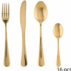 JJA Besteck 16tlg. GOLD* Geschirr & Besteck