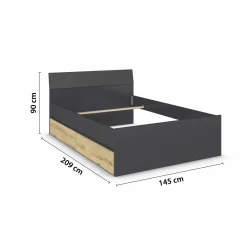 Rauch Bett JOEL-EXTRA* Doppelbetten|Stauraumbetten