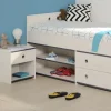 Parisot Bett mit Nachttisch und Kommode SMOOZY 23a*Kinder Komplette Kinderzimmer