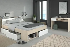 Parisot Bett mit Schreibtisch MOST 62* Doppelbetten|Stauraumbetten