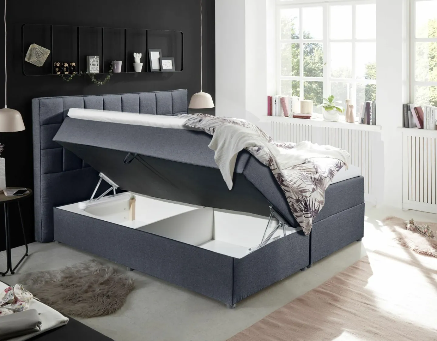 BRW Boxbett ALASKA 2* Doppelbetten|Polsterbetten