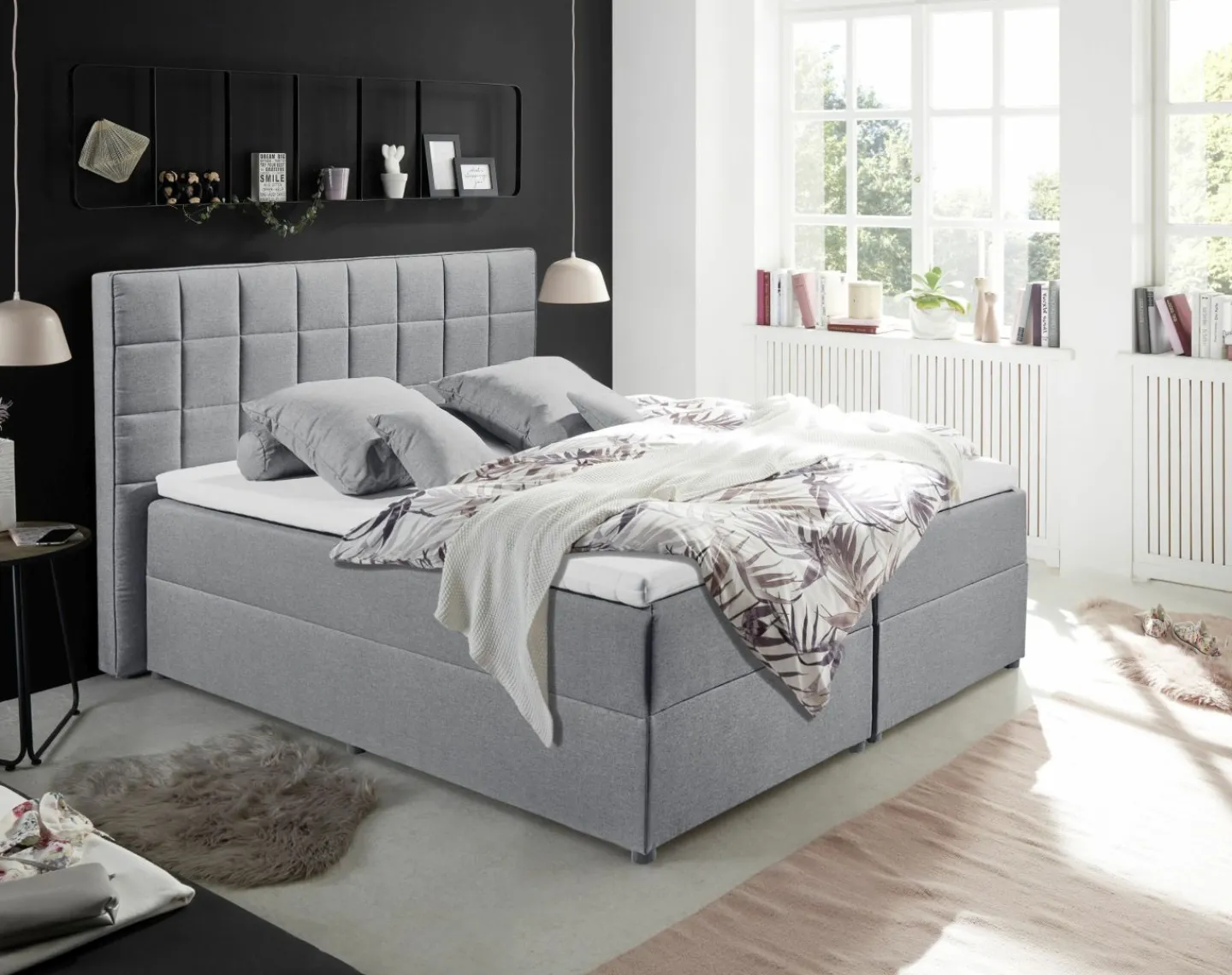BRW Boxbett ALASKA 2* Doppelbetten|Polsterbetten