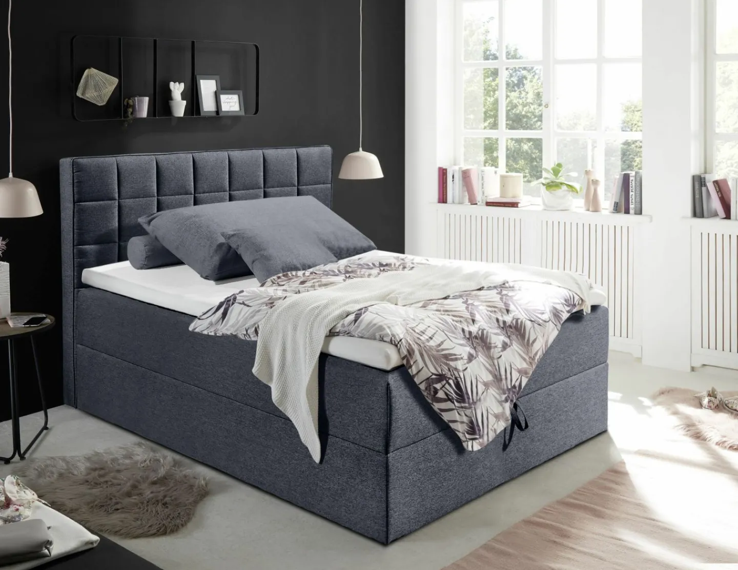 BRW Boxbett ALASKA 2* Einzelbetten|Polsterbetten