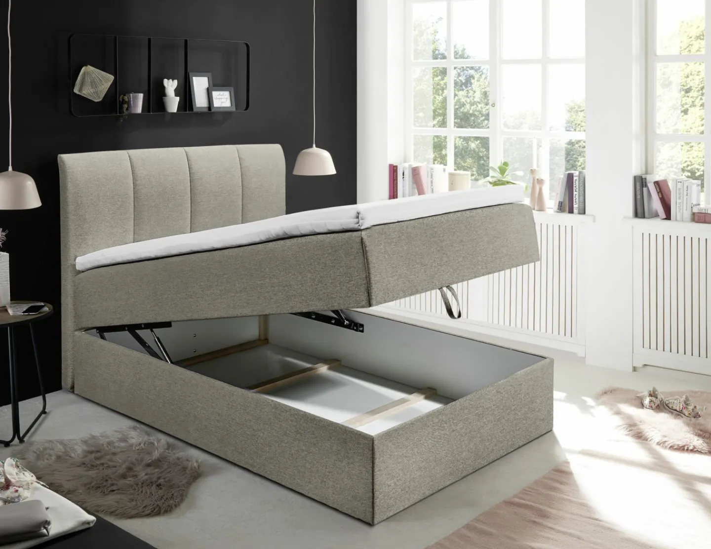 ED-Lifestyle Boxbett GRATIANA 2* Einzelbetten|Polsterbetten