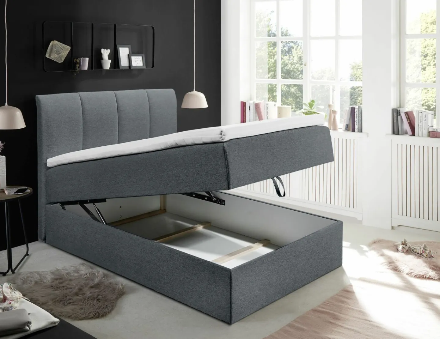 ED-Lifestyle Boxbett GRATIANA 2* Einzelbetten|Polsterbetten