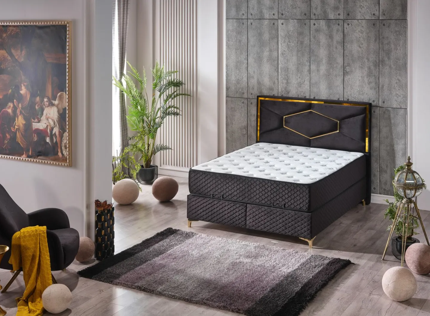 Seher-Bomis Boxbett JIMMY* Doppelbetten|Polsterbetten