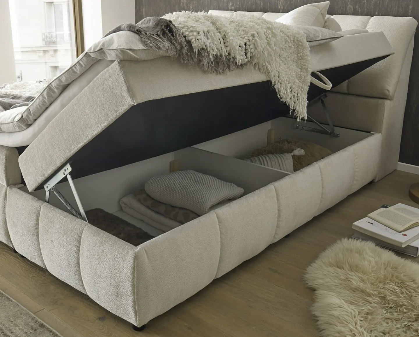 ED-Lifestyle Boxbett VALENCIA 5* Doppelbetten|Boxspringbetten