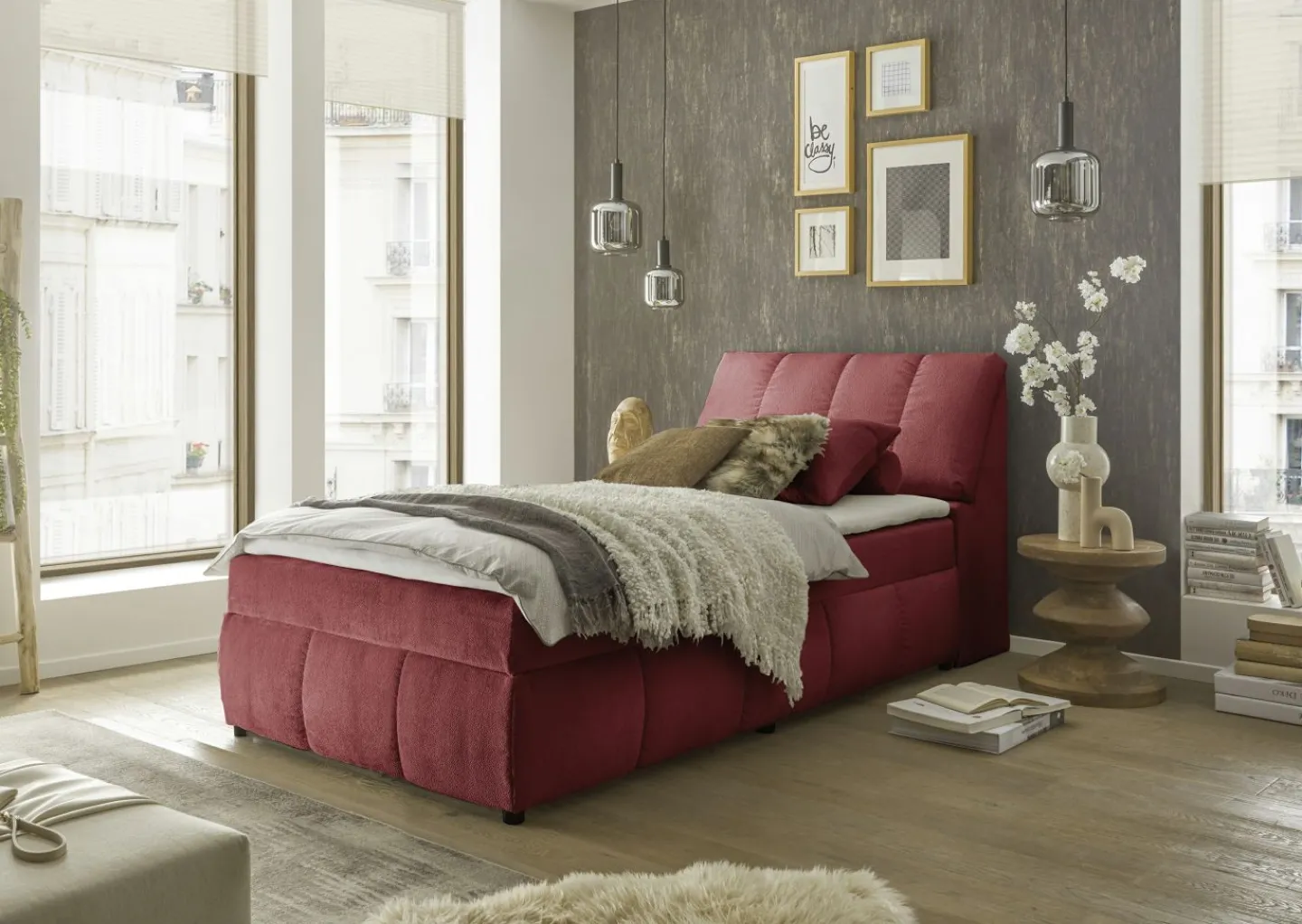 ED-Lifestyle Boxbett VALENCIA 5* Einzelbetten|Boxspringbetten
