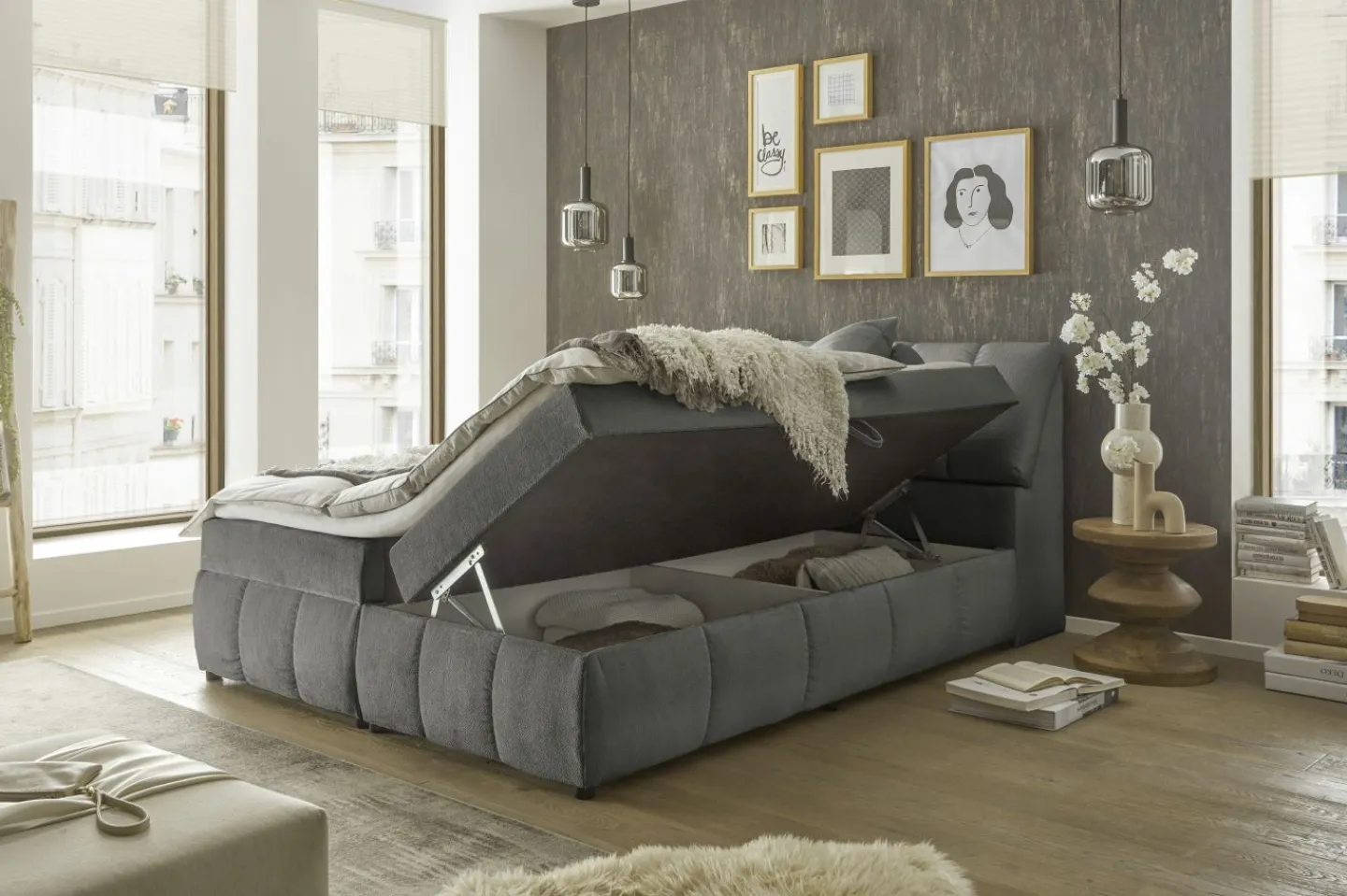 ED-Lifestyle Boxbett VALENCIA 5* Doppelbetten|Boxspringbetten