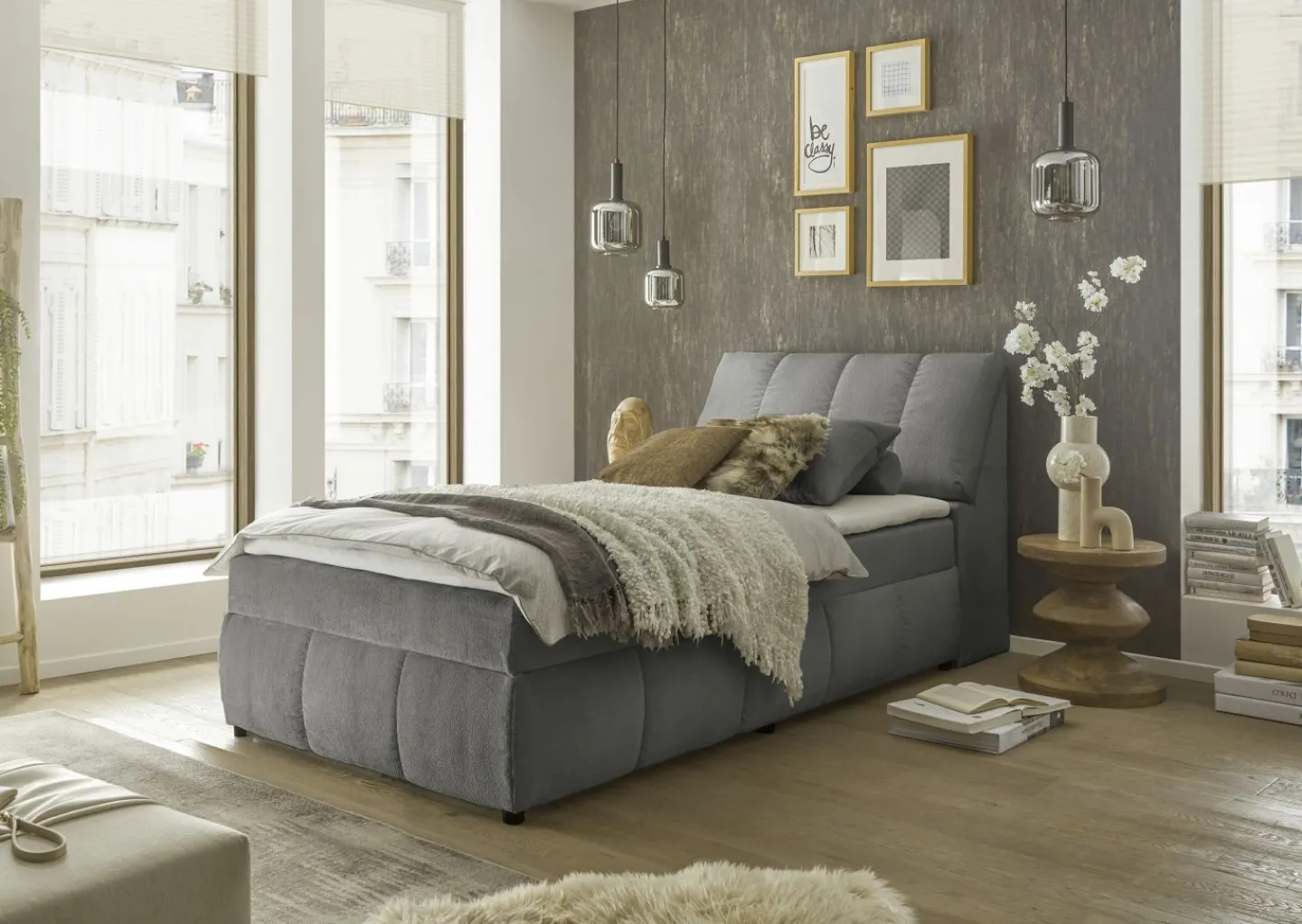 ED-Lifestyle Boxbett VALENCIA 5* Einzelbetten|Boxspringbetten