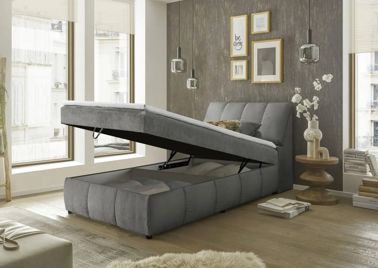 ED-Lifestyle Boxbett VALENCIA 5* Einzelbetten|Boxspringbetten