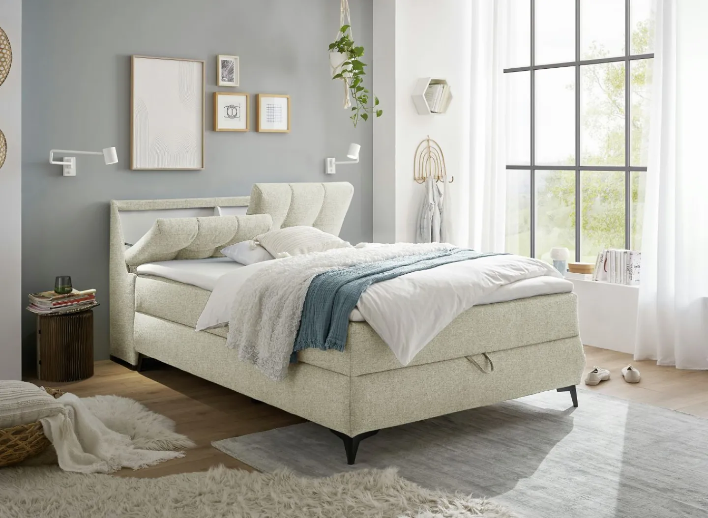 ED-Lifestyle Boxbett YUCATAN* Doppelbetten|Boxspringbetten