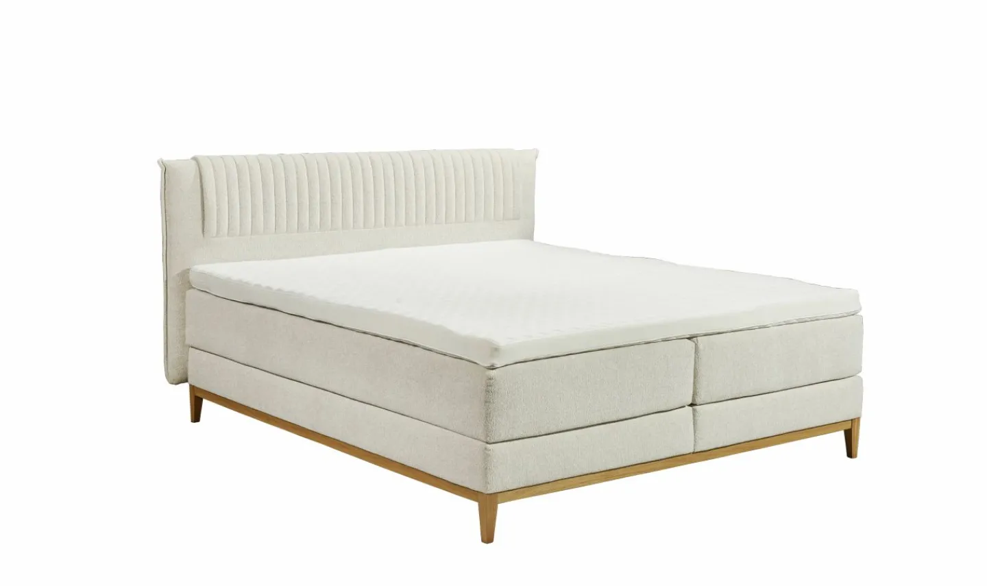 BRW Boxspringbett AALBORG 8* Doppelbetten|Boxspringbetten
