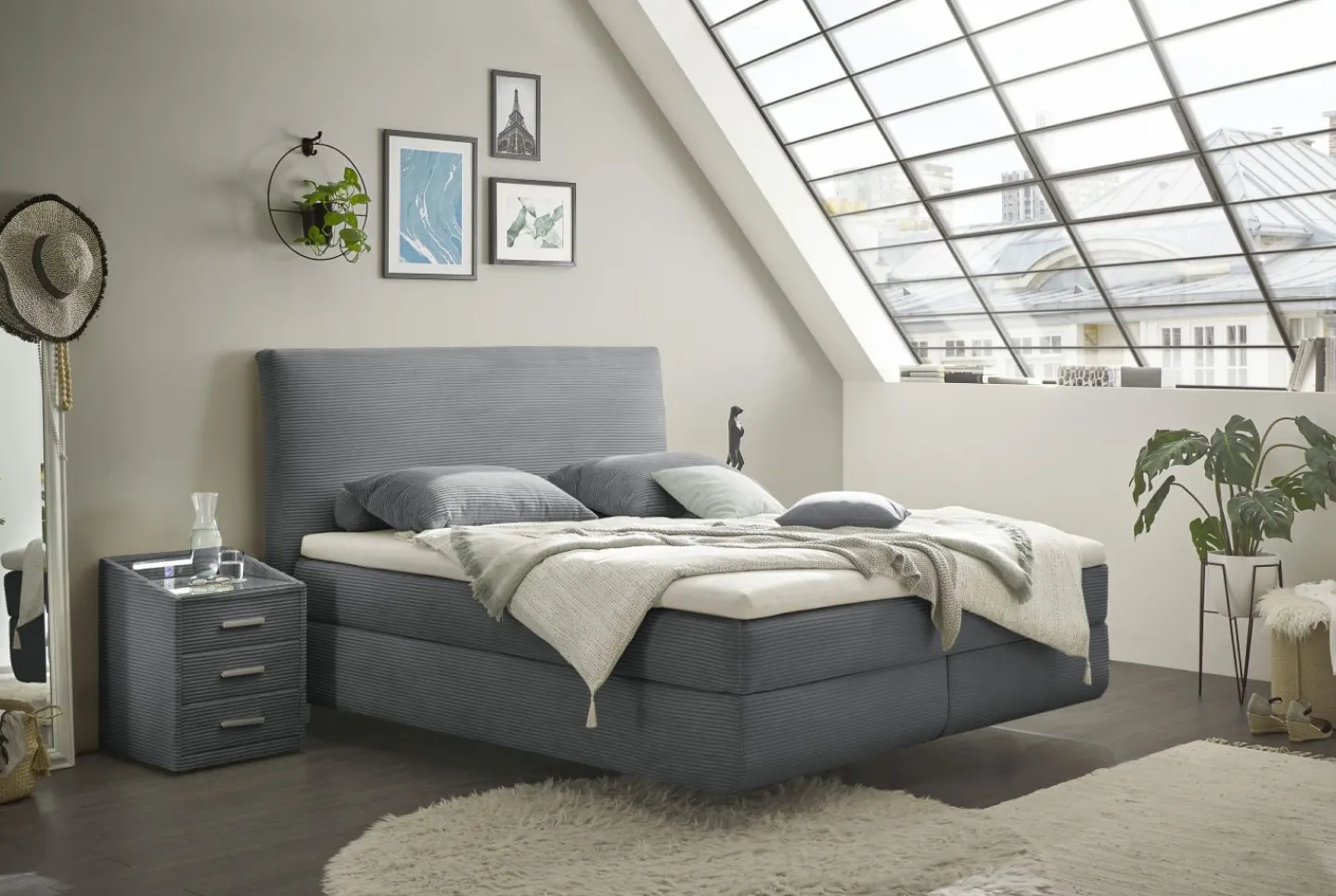 ED-Lifestyle Boxspringbett AGUASCALIENTES 6* Doppelbetten|Boxspringbetten