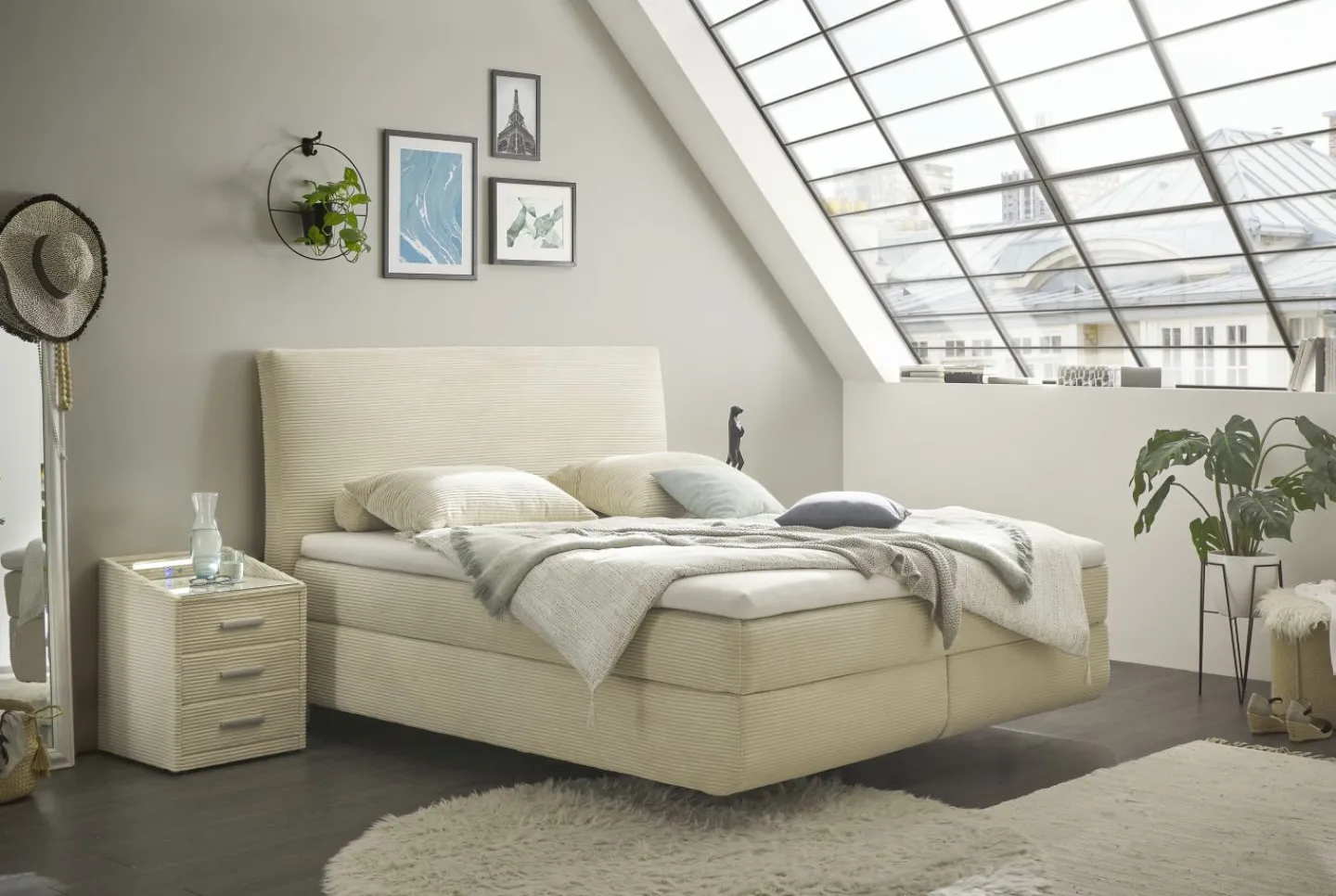 ED-Lifestyle Boxspringbett AGUASCALIENTES 3* Doppelbetten|Boxspringbetten