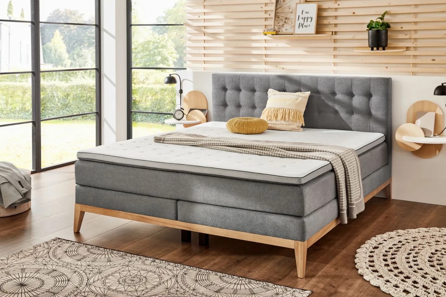 Sun Garden Boxspringbett BX 2290* Doppelbetten|Boxspringbetten