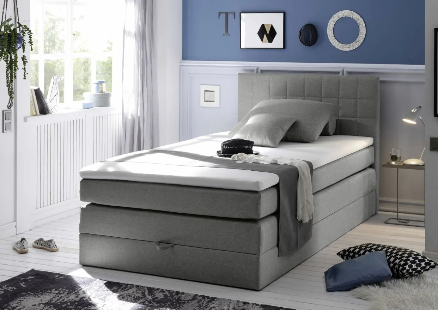 BRW Boxspringbett HAWAII 3* Doppelbetten|Boxspringbetten