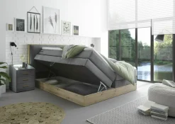BRW Boxspringbett PRESTON 6* Doppelbetten|Boxspringbetten
