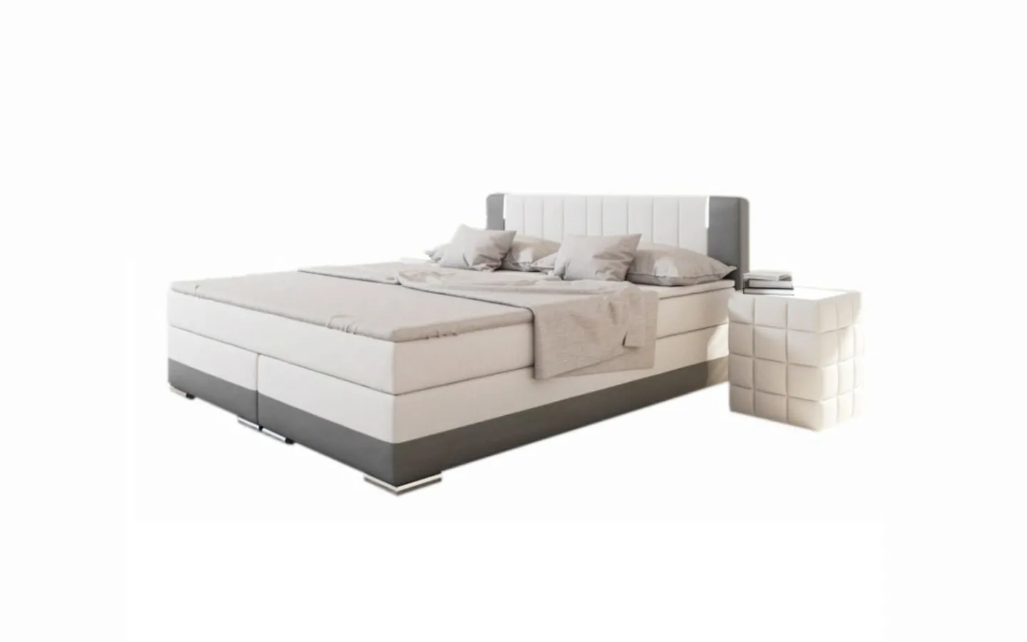 Salesfever Boxspringbett BEKASI* Boxspringbetten|Doppelbetten