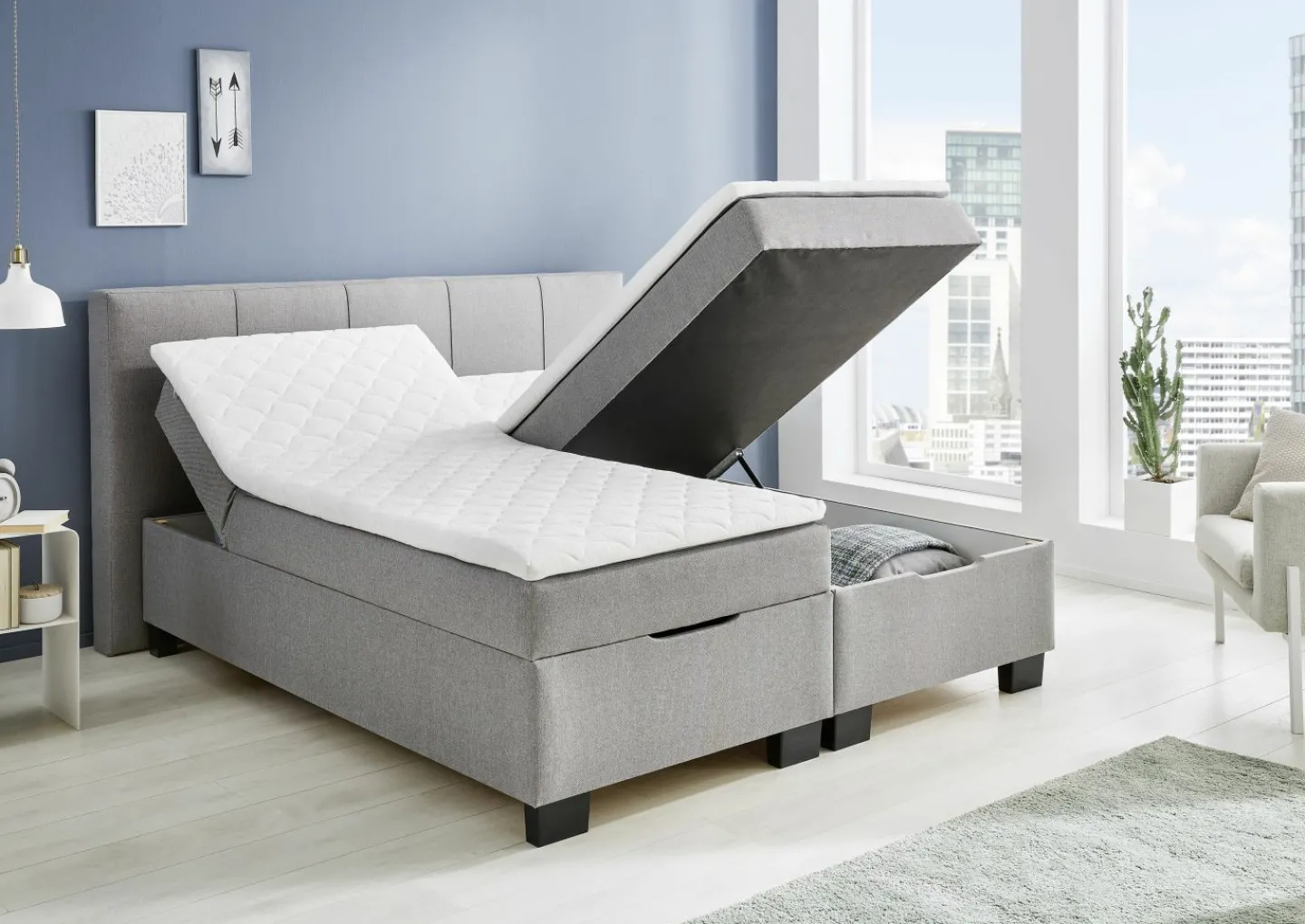 Sun Garden Boxspringbett BX 1620* Doppelbetten|Boxspringbetten