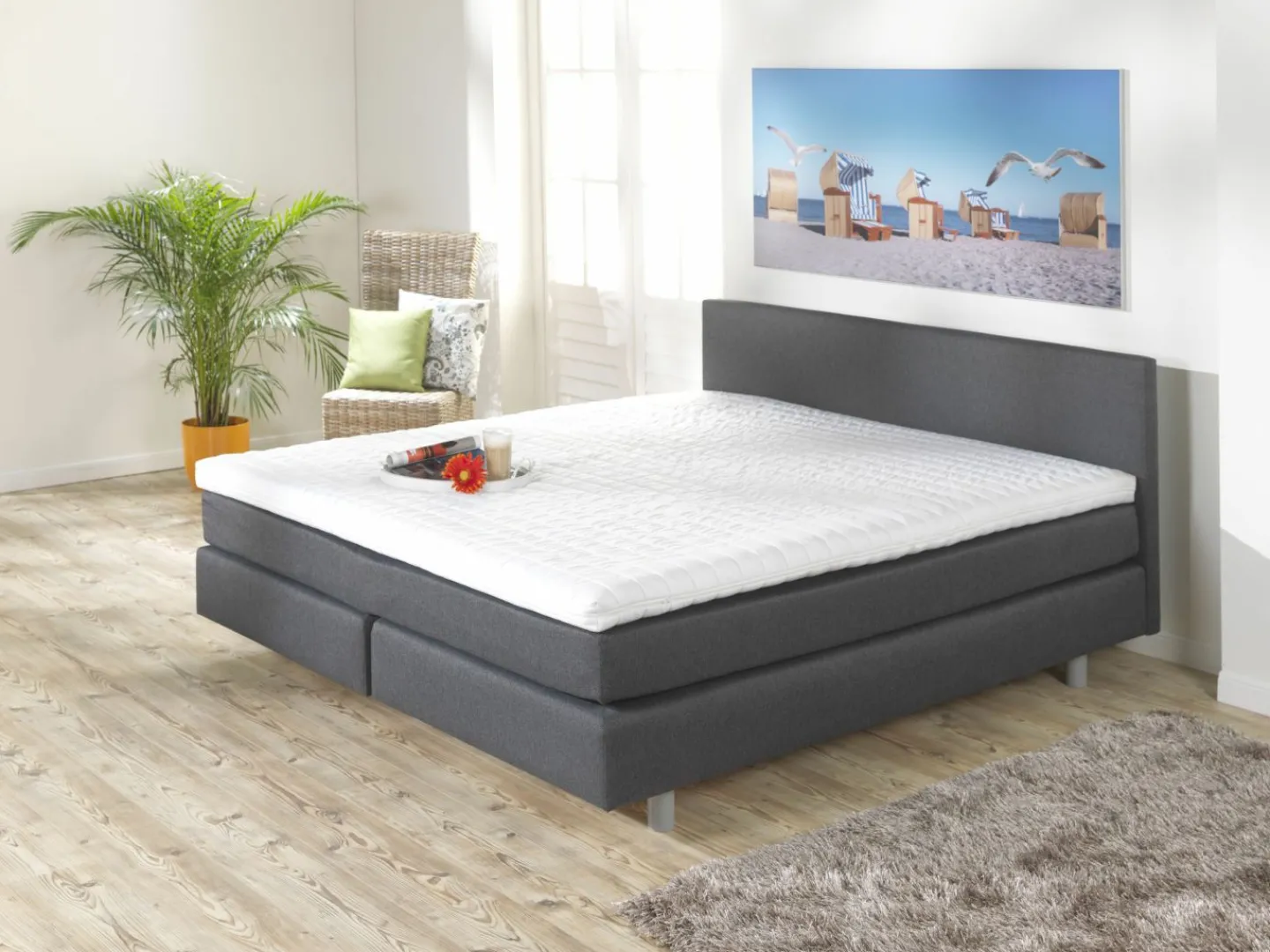 Sun Garden Boxspringbett BX 500* Doppelbetten|Boxspringbetten