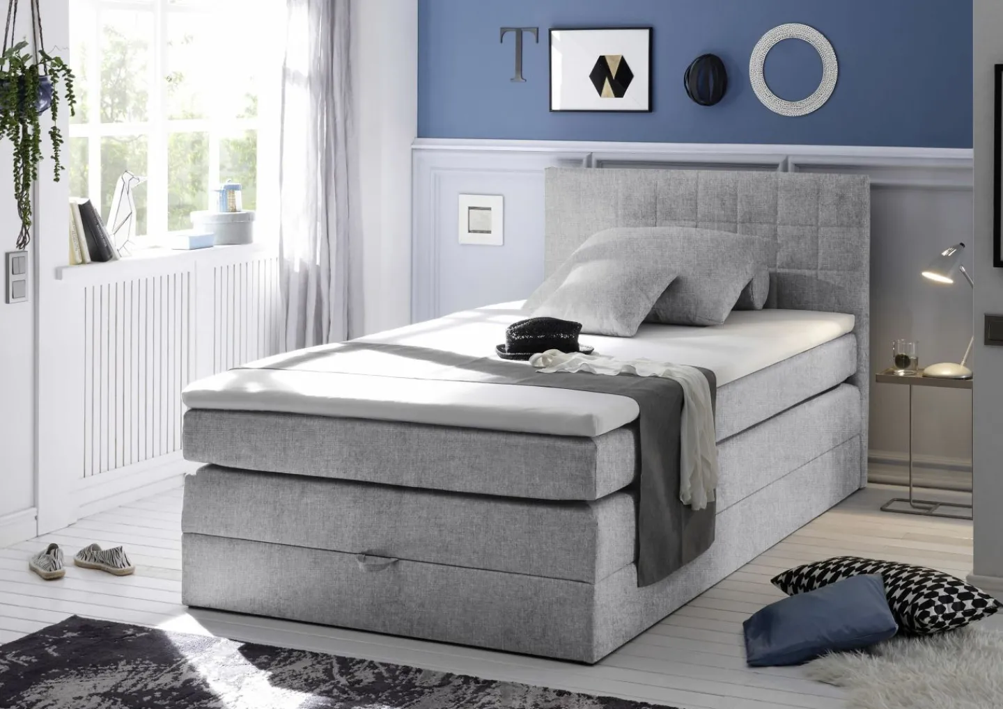 BRW Boxspringbett HAWAII 3* Einzelbetten|Boxspringbetten