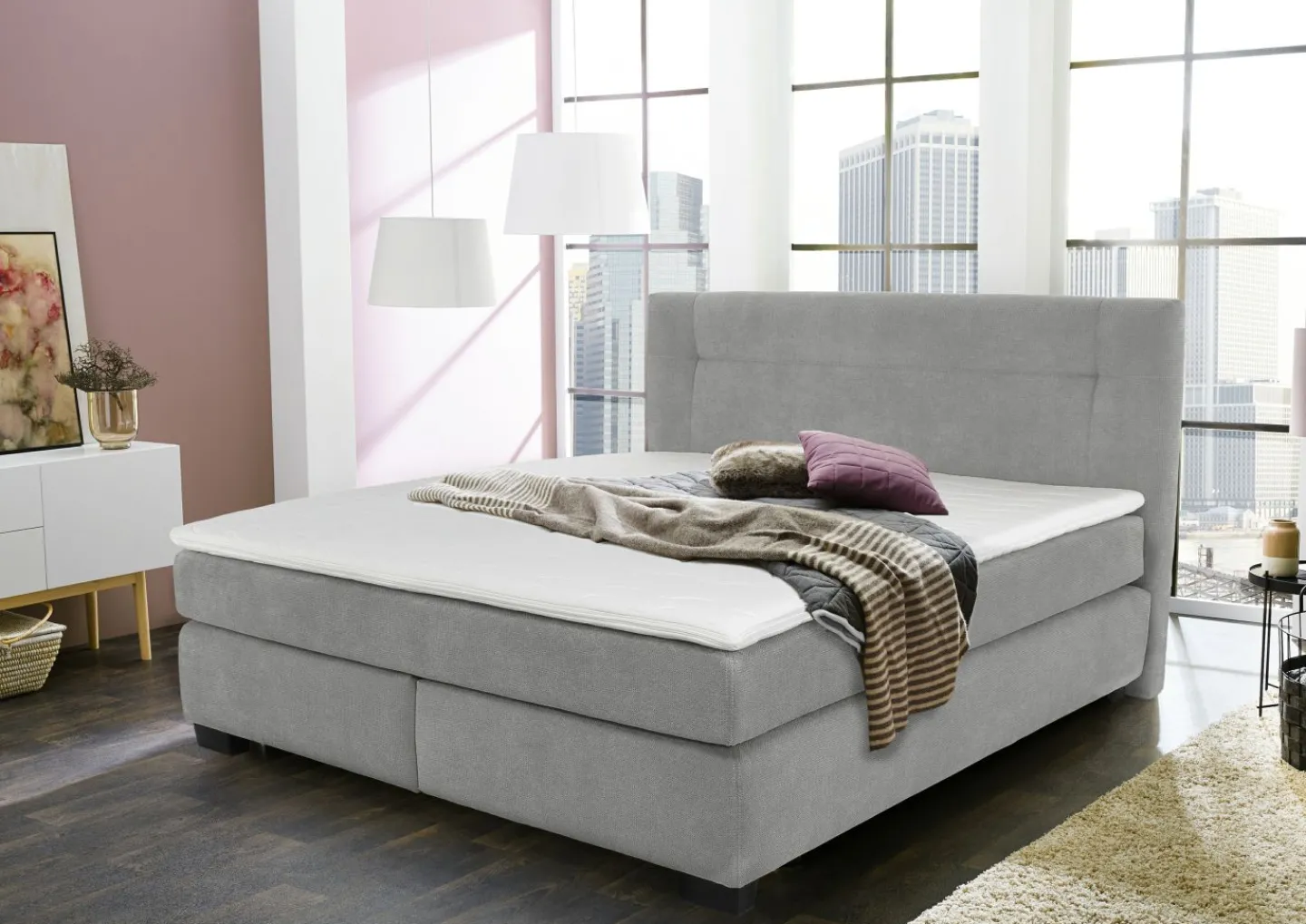 Jockenhöfer Boxspringbett WINDAU* Doppelbetten|Boxspringbetten