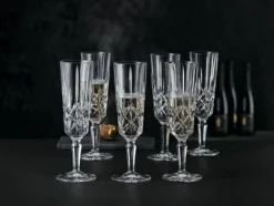 Nachtmann Champagnerglas-Set 6er NOBLESSE* Gläser, Becher & Karaffen