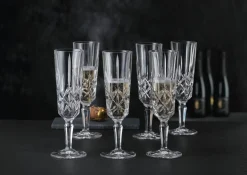Nachtmann Champagnerglas-Set 6er NOBLESSE* Gläser, Becher & Karaffen