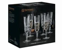 Nachtmann Champagnerglas-Set 6er NOBLESSE* Gläser, Becher & Karaffen