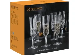 Nachtmann Champagnerglas-Set 6er NOBLESSE* Gläser, Becher & Karaffen