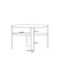 Forte Couchtisch TOBAGO* Couchtische