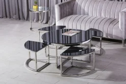 Euro Tische Couchtische 5er-Set C90* Couchtische